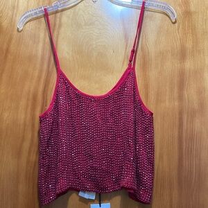 MLV Whitney Sequin Top Size Medium NWT